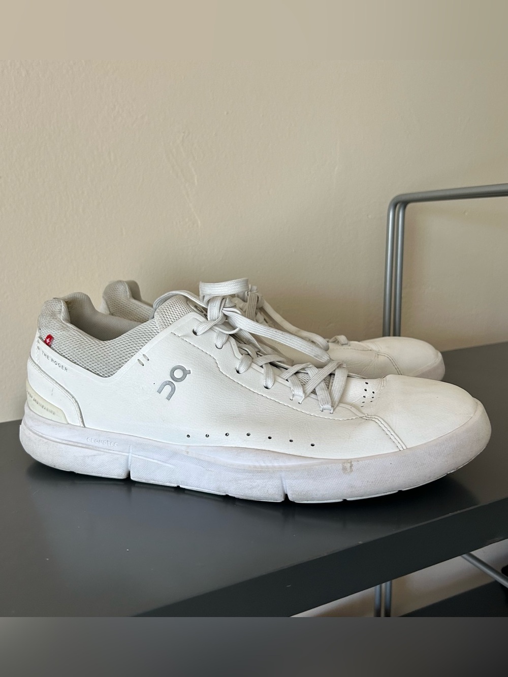 On Cloud Roger White Size 12 Men’s Shoes